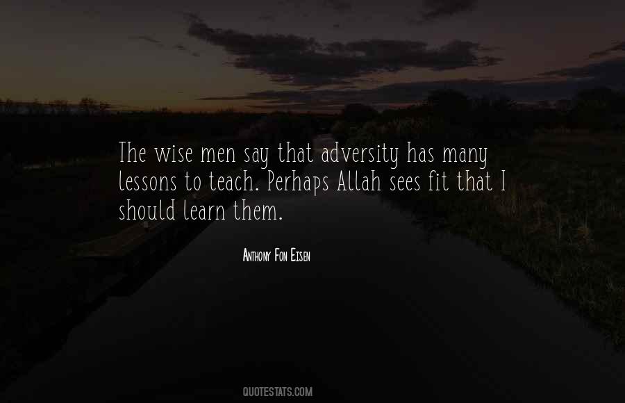 Anthony Fon Eisen Quotes #1583269