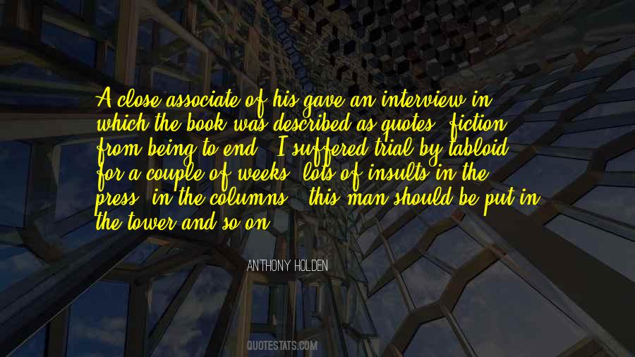 Anthony Holden Quotes #1237722