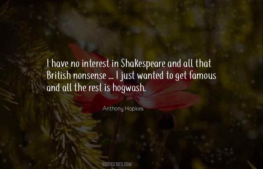 Anthony Hopkins Quotes #1167485