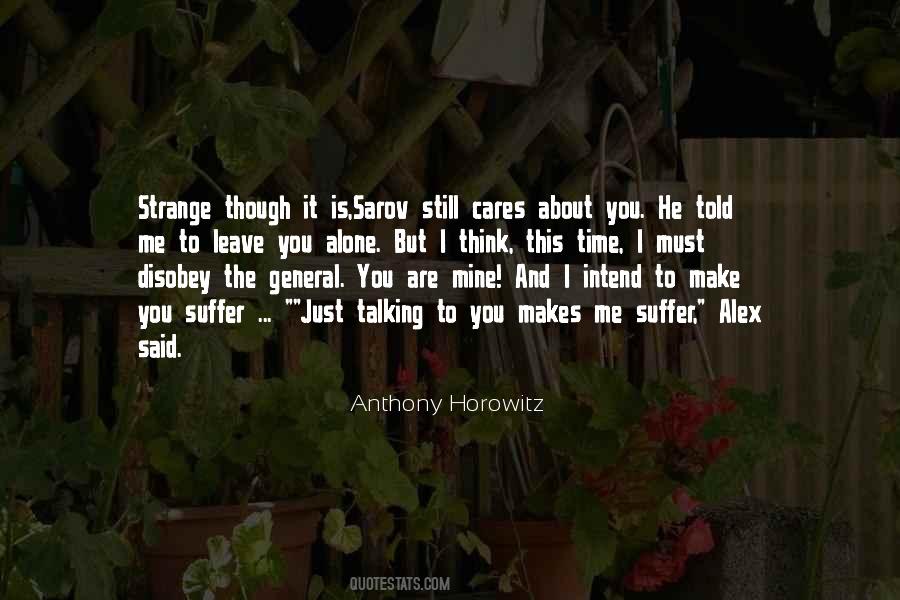 Anthony Horowitz Quotes #251334