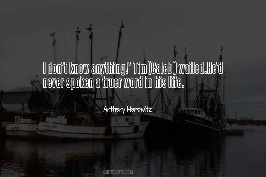 Anthony Horowitz Quotes #356478