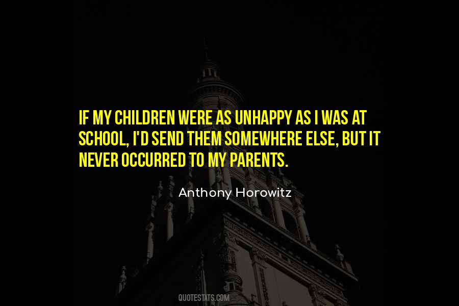 Anthony Horowitz Quotes #784045