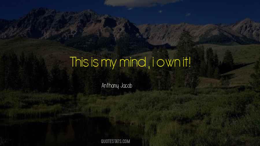 Anthony Jacob Quotes #641729