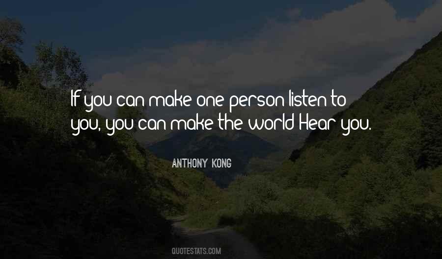 Anthony Kong Quotes #307252