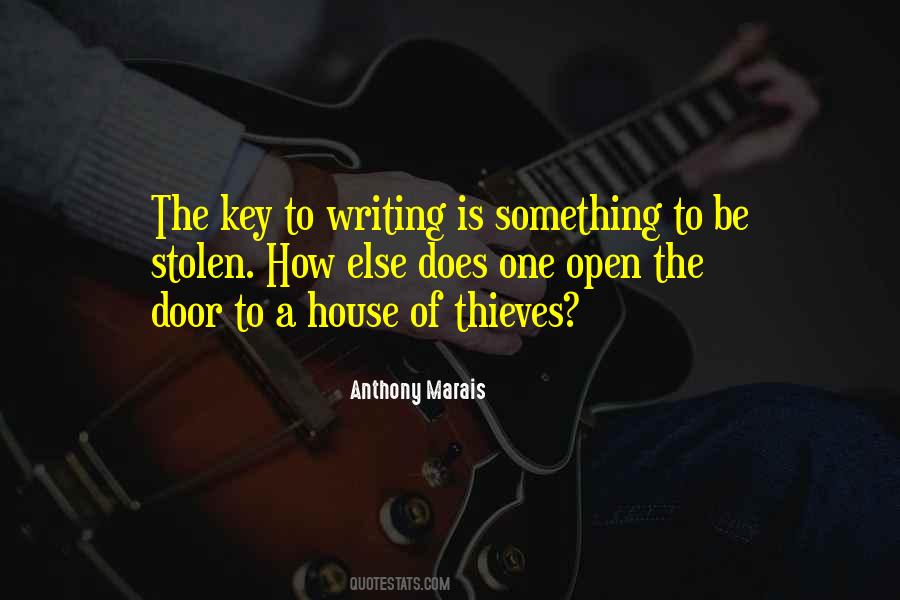 Anthony Marais Quotes #100627