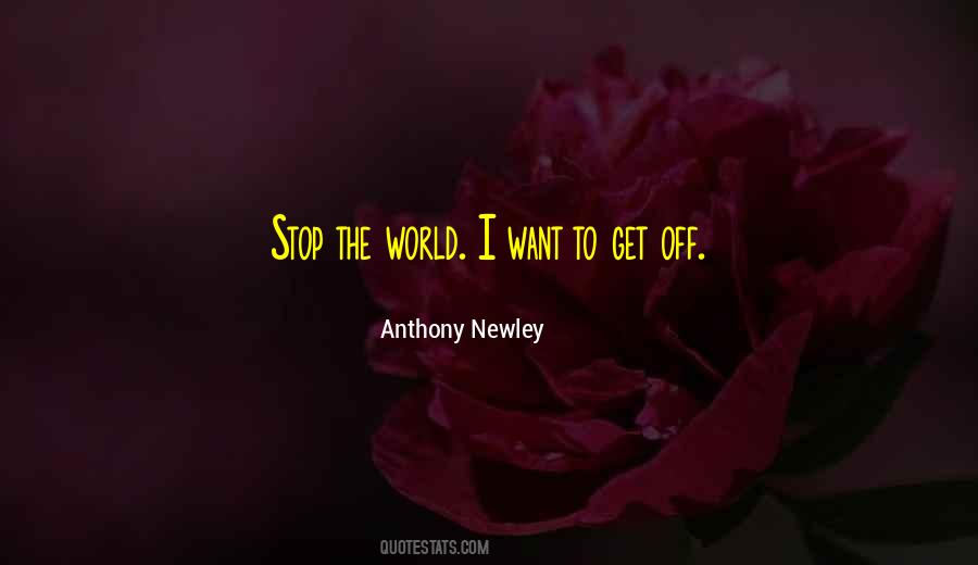 Anthony Newley Quotes #648761