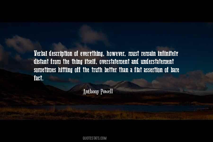 Anthony Powell Quotes #615713