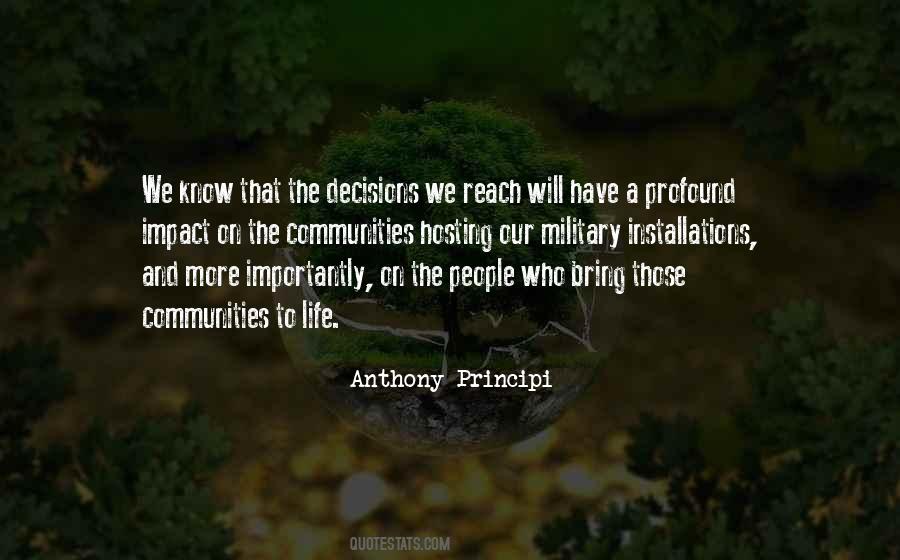 Anthony Principi Quotes #511556
