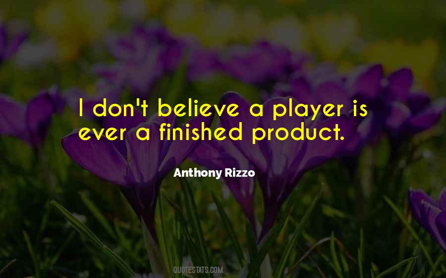 Anthony Rizzo Quotes #563138