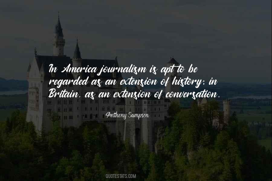Anthony Sampson Quotes #1630568 Anthony Sampson Quotes #1630568