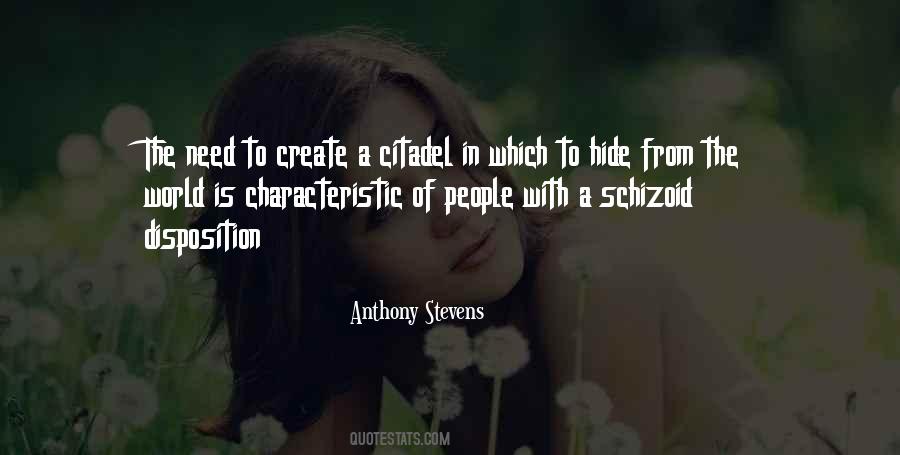 Anthony Stevens Quotes #1707512