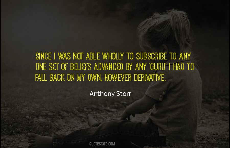 Anthony Storr Quotes #967053