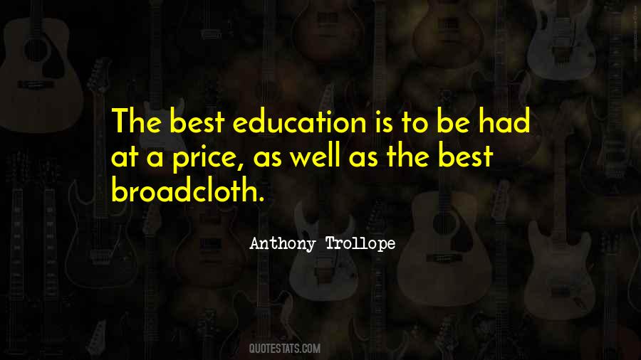 Anthony Trollope Quotes #1545077