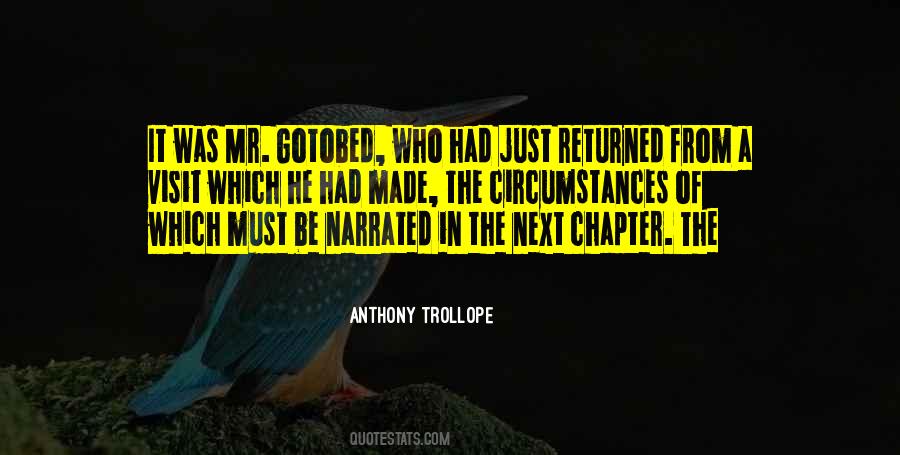 Anthony Trollope Quotes #1833191
