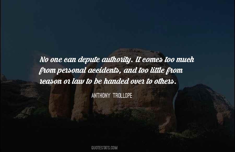 Anthony Trollope Quotes #216024
