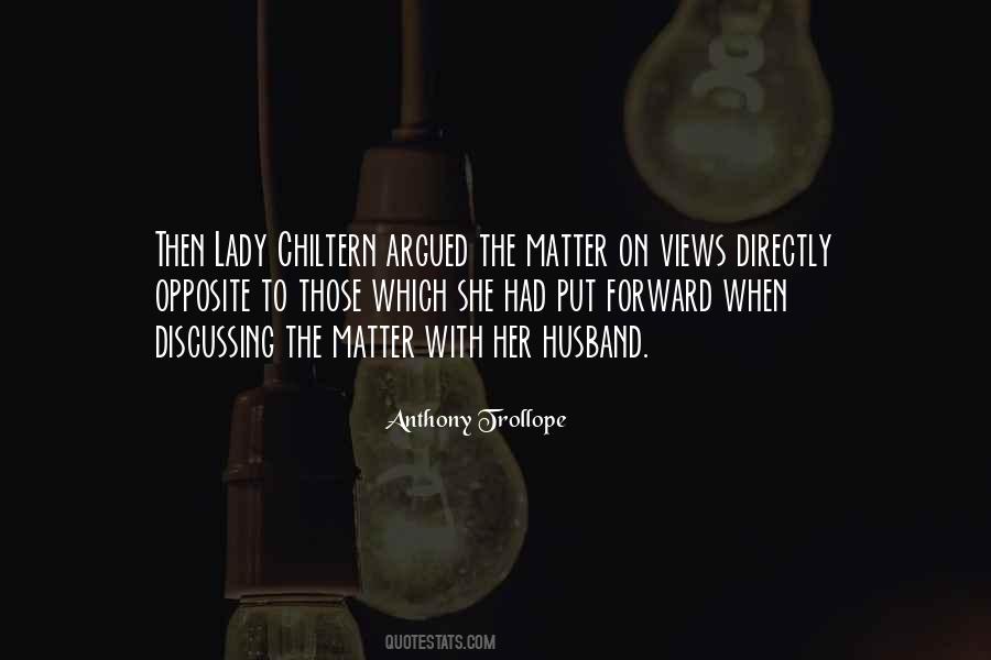 Anthony Trollope Quotes #88804