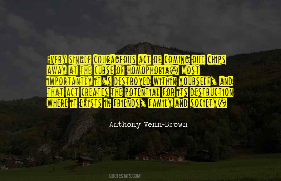Anthony Venn-Brown Quotes #1660937