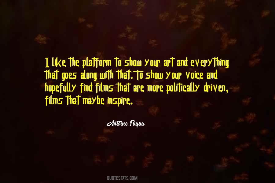 Antoine Fuqua Quotes #310458