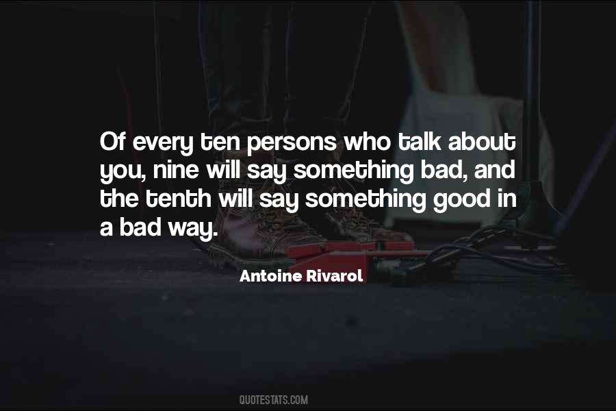 Antoine Rivarol Quotes #1578097