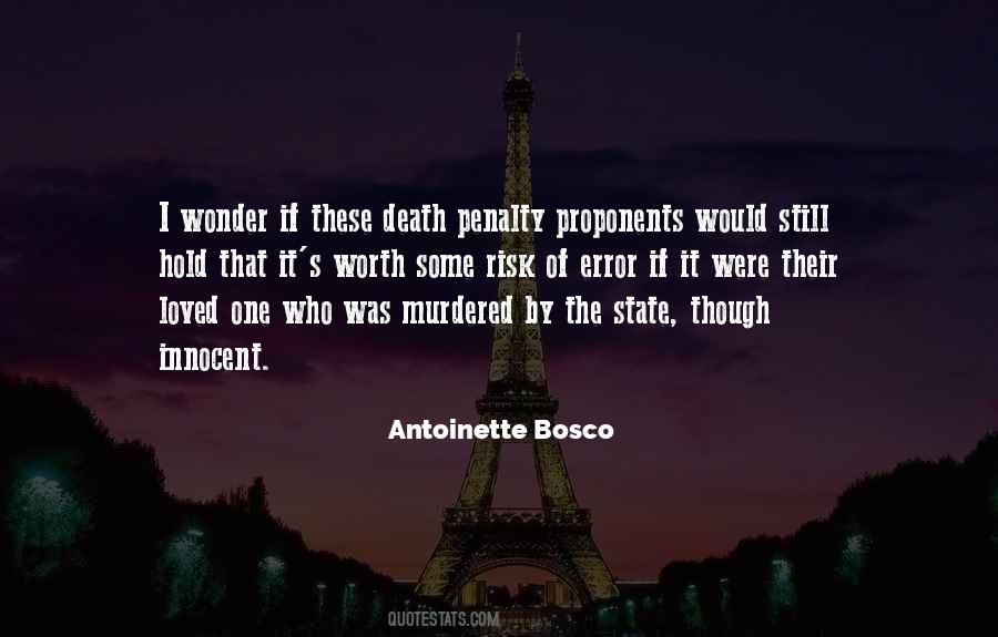 Antoinette Bosco Quotes #1848777