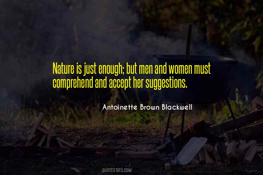 Antoinette Brown Blackwell Quotes #1825953