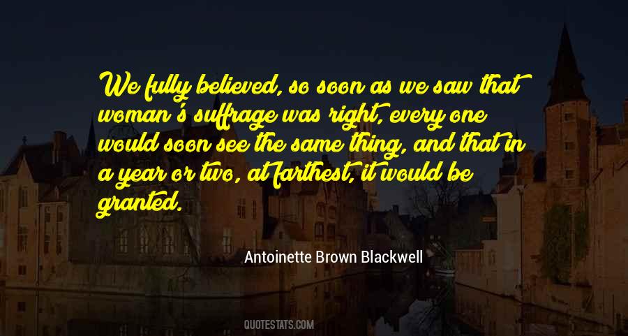 Antoinette Brown Blackwell Quotes #98015