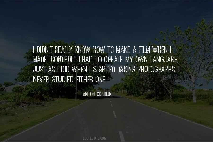 Anton Corbijn Quotes #794182