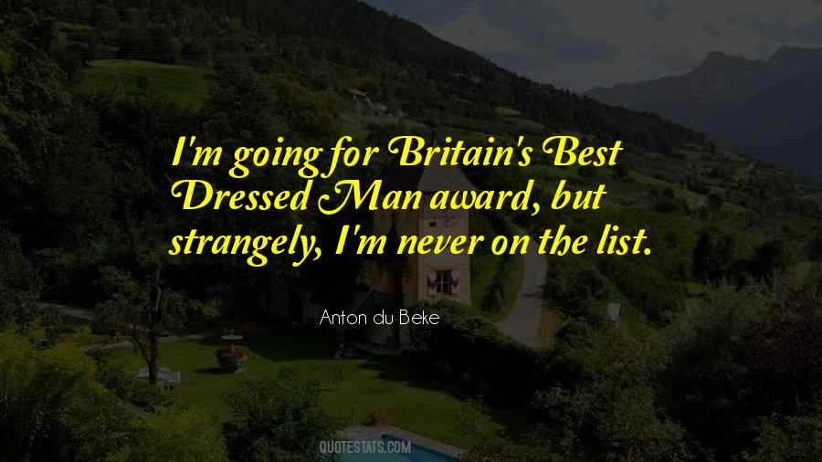 Anton Du Beke Quotes #154073