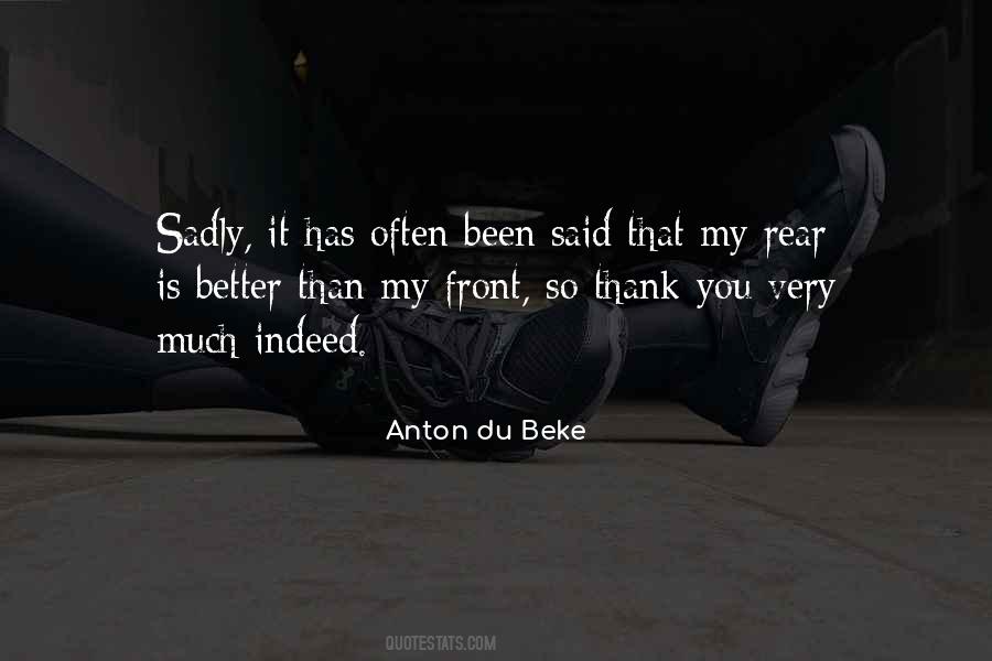 Anton Du Beke Quotes #1701438