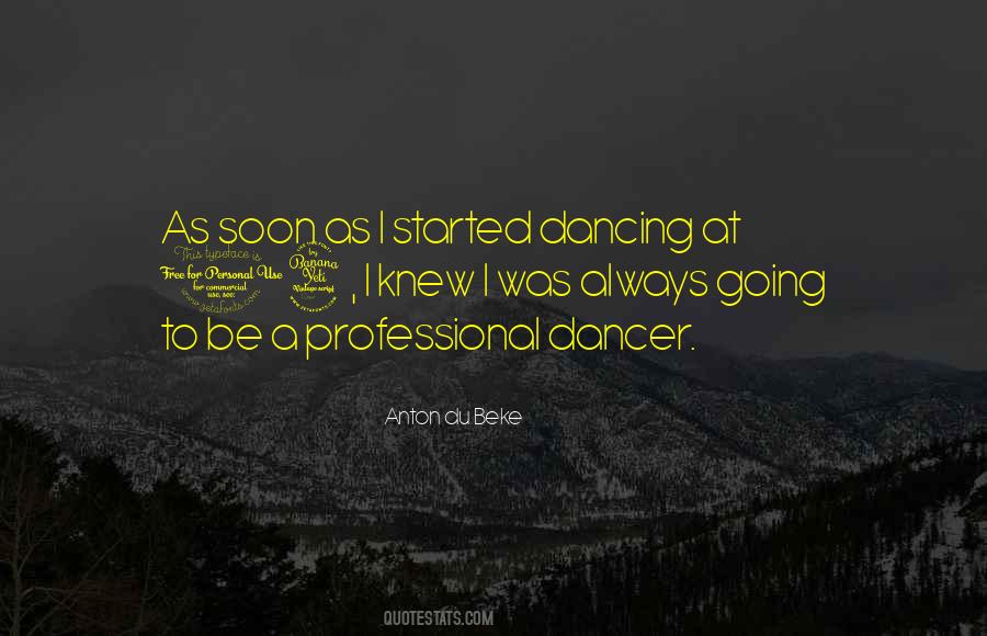 Anton Du Beke Quotes #509699