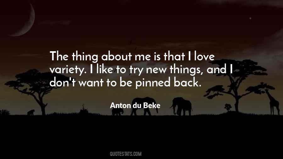 Anton Du Beke Quotes #797282