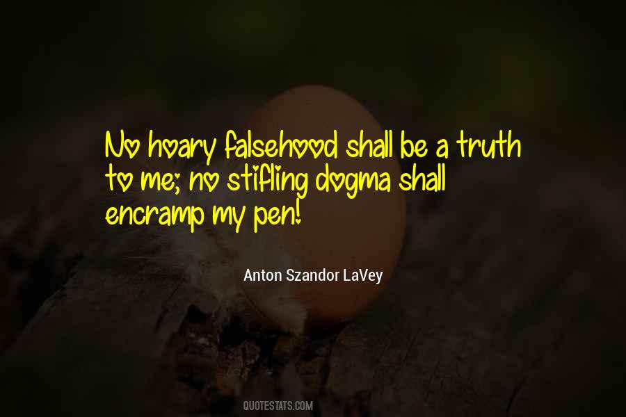 Anton Szandor LaVey Quotes #434946