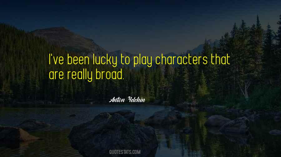 Anton Yelchin Quotes #1650780