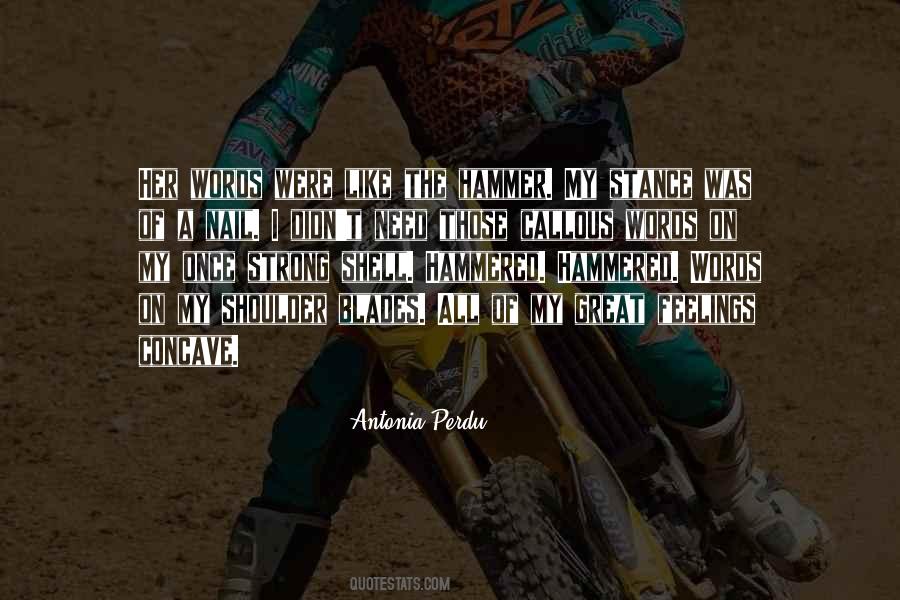 Antonia Perdu Quotes #720008