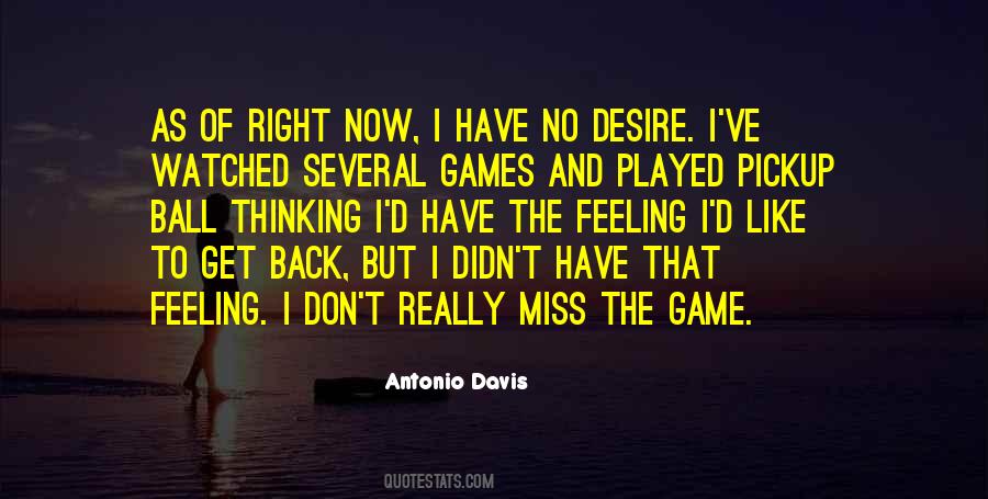 Antonio Davis Quotes #1295446