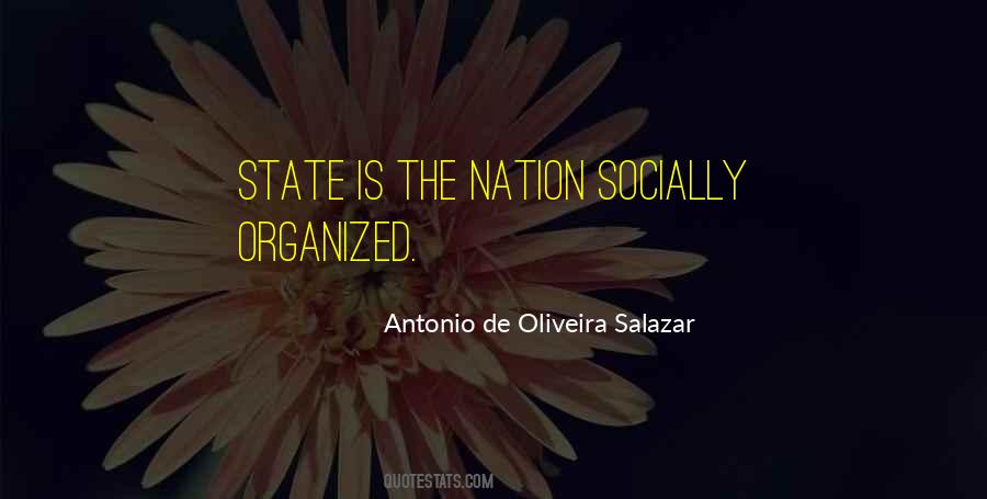 Antonio De Oliveira Salazar Quotes #1803898