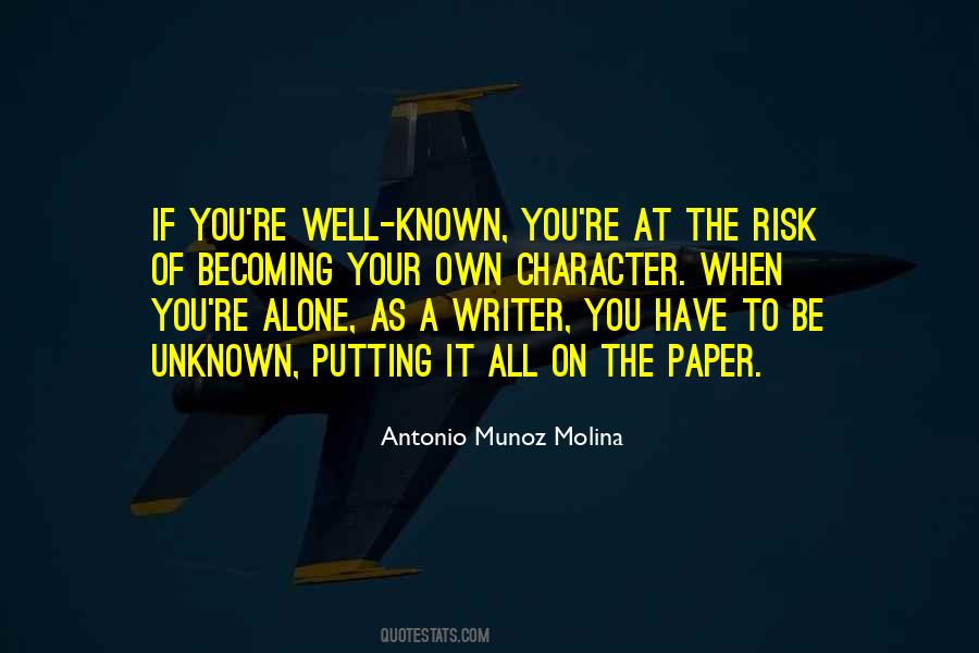 Antonio Munoz Molina Quotes #1422747
