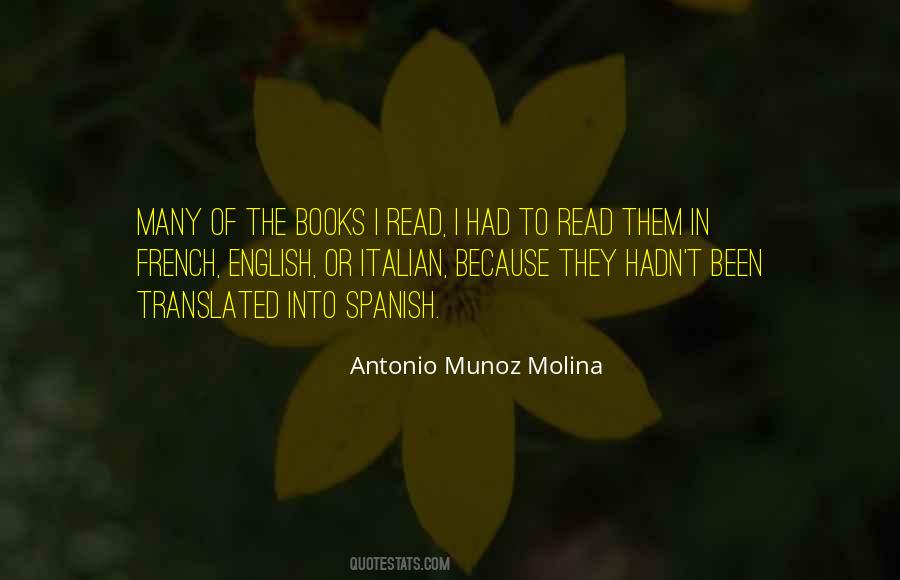 Antonio Munoz Molina Quotes #462907