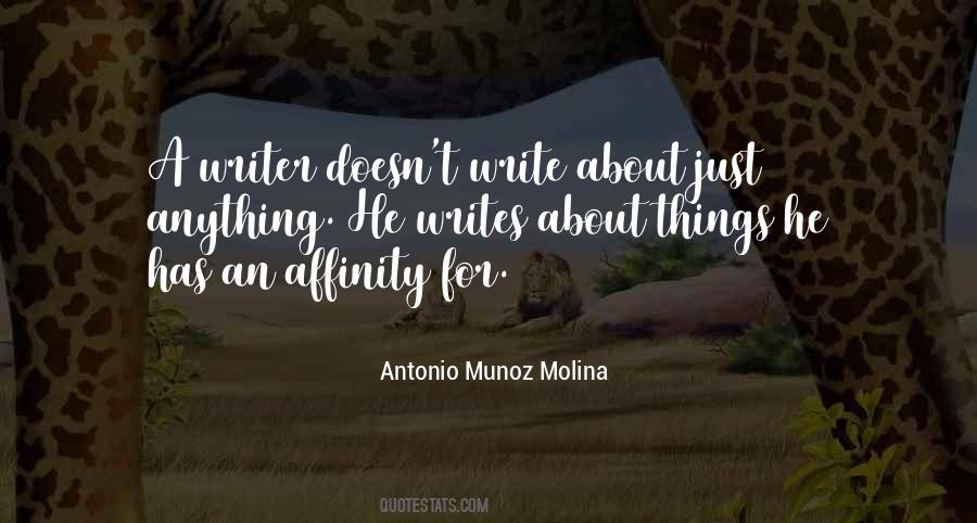 Antonio Munoz Molina Quotes #672334