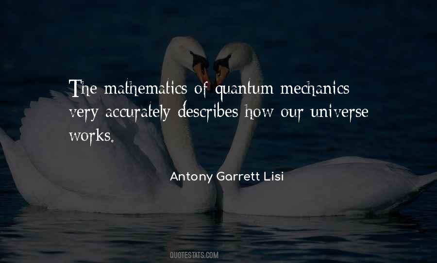 Antony Garrett Lisi Quotes #1099016