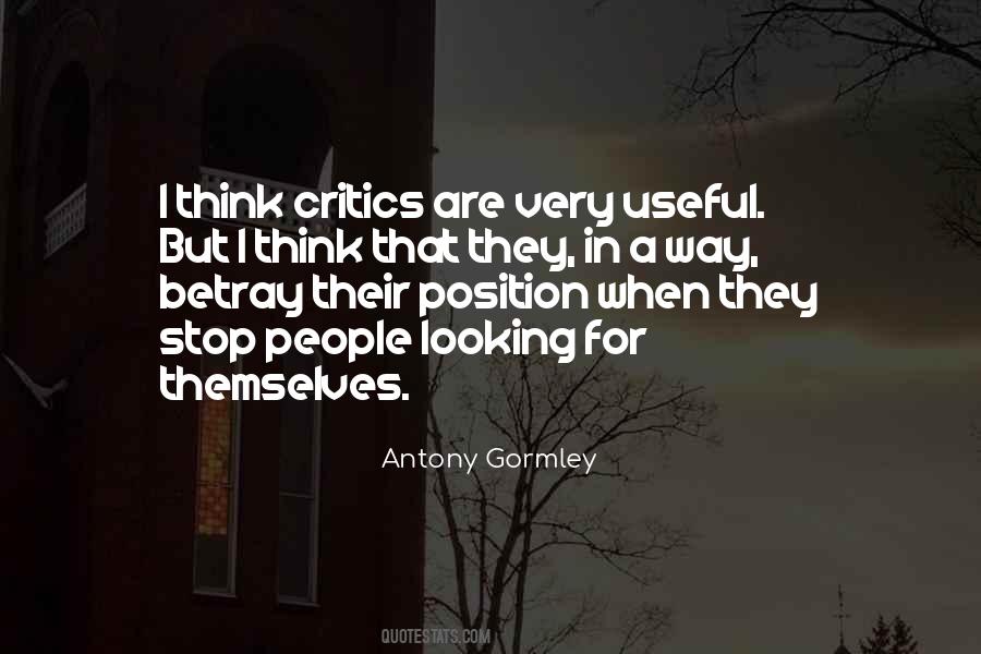 Antony Gormley Quotes #310057