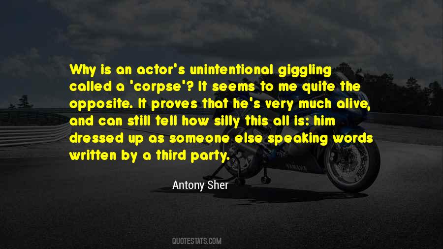 Antony Sher Quotes #358939
