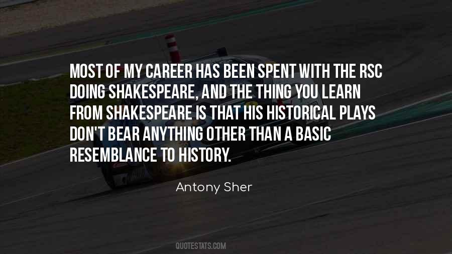 Antony Sher Quotes #824930