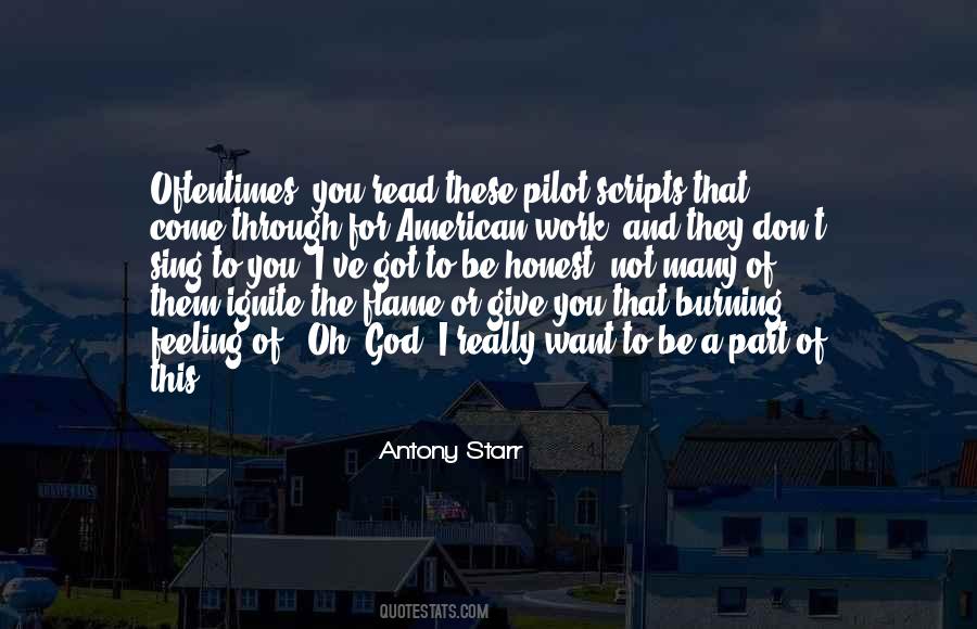 Antony Starr Quotes #866319