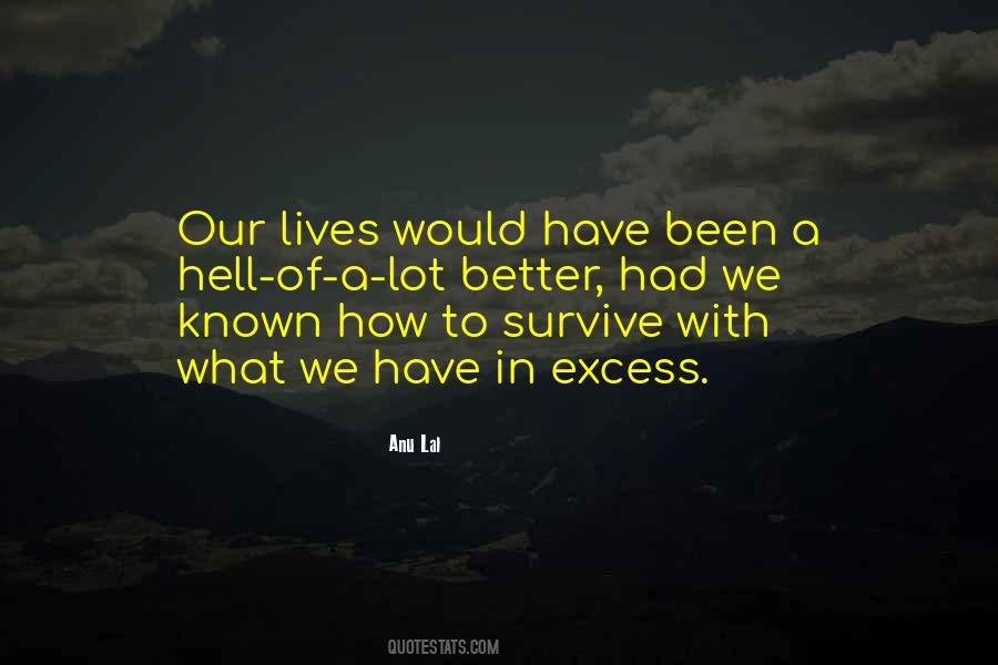 Anu Lal Quotes #404149