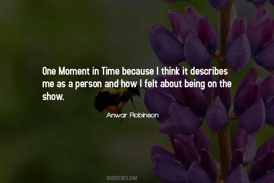 Anwar Robinson Quotes #1514693