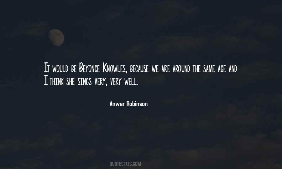 Anwar Robinson Quotes #638989