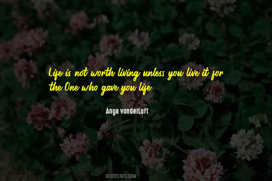 Anya VonderLuft Quotes #1363439