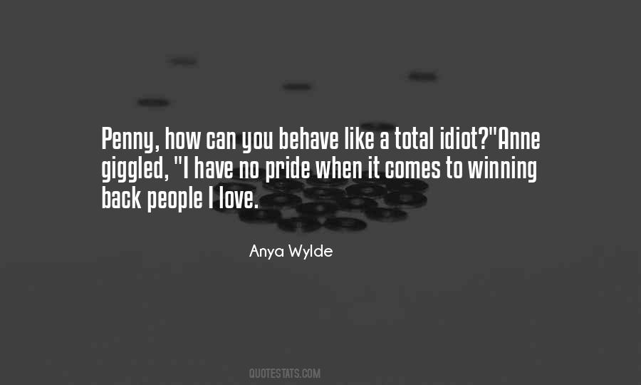 Anya Wylde Quotes #28797