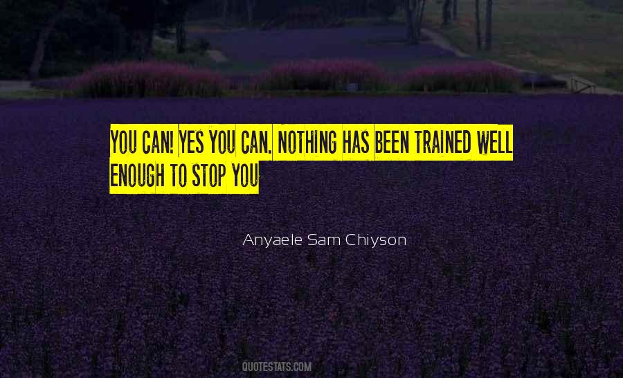 Anyaele Sam Chiyson Quotes #1070451